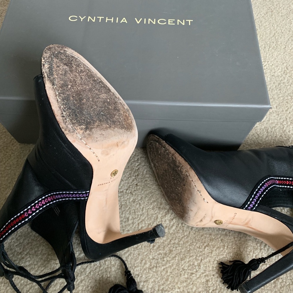 Peep Toe Booties - image 5